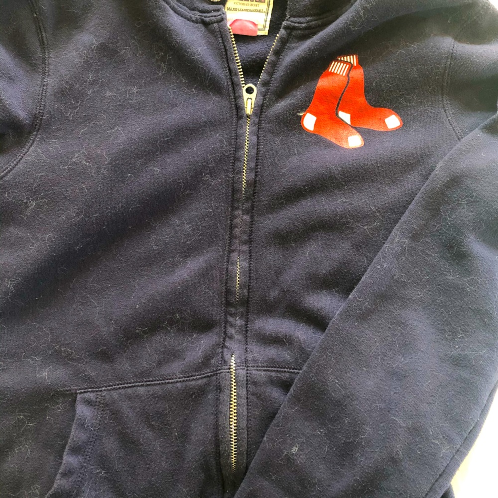 Red Sox Victoria Secrets zip hoodie sweatshirt!